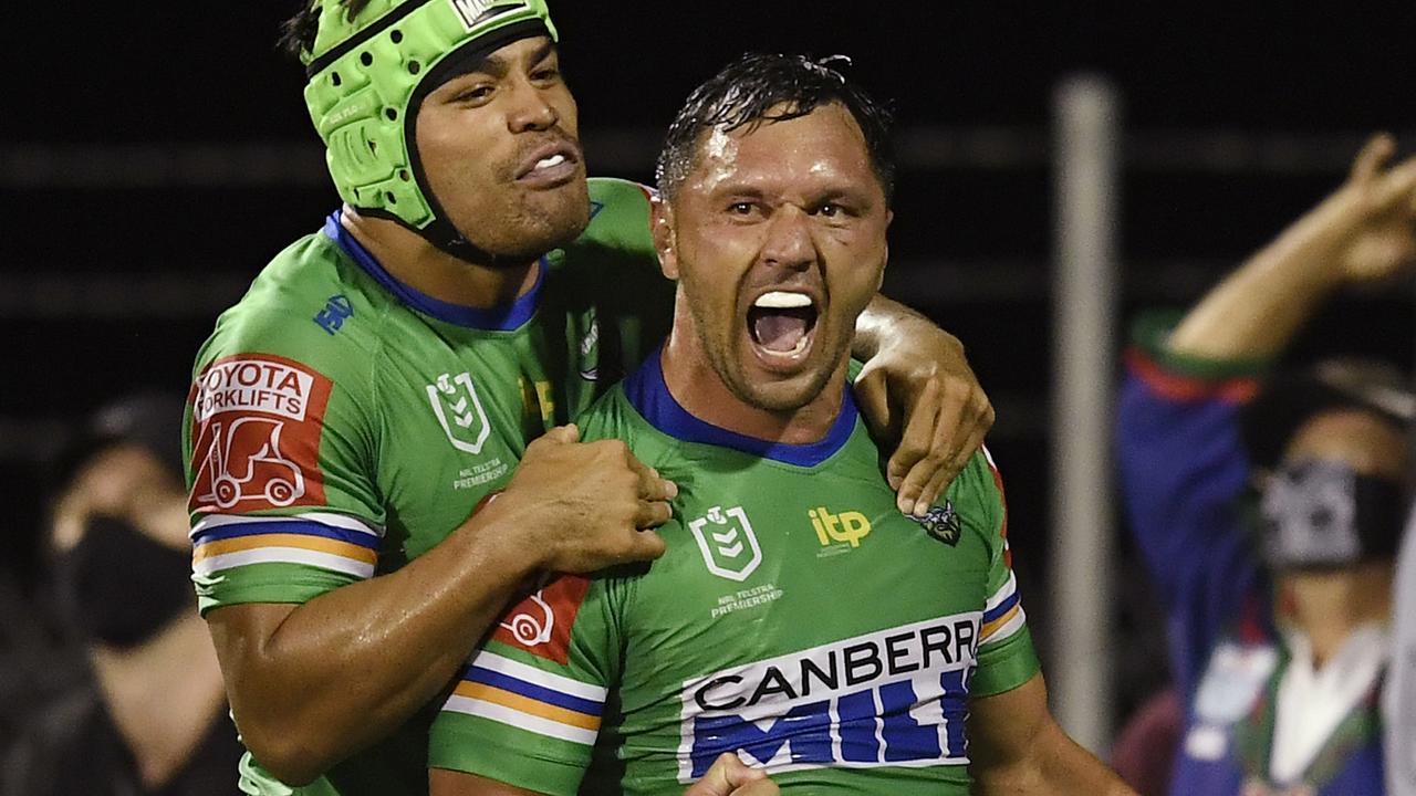 Jordan Rapana won’t miss any NRL games if he takes the early guilty plea. Picture; Ian Hitchcock/Getty Images
