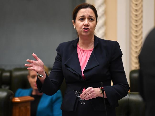 Queensland Premier Annastacia Palaszczuk. Picture: AAP.