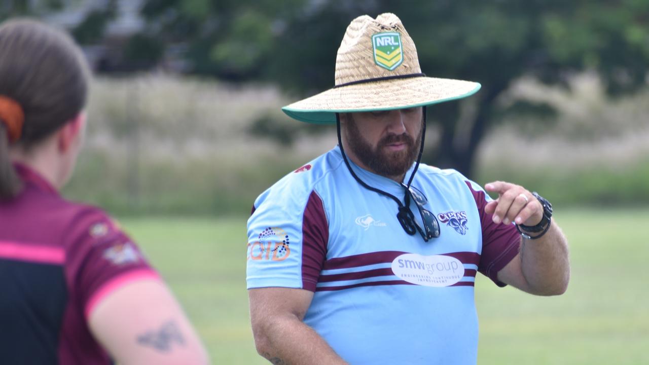 CQ Capras women's trial day at Rockhampton's Kettle Park, November 20, 2021.