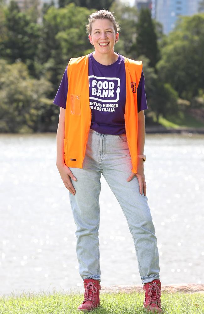 Foodbank warehouse distribution manager Corinne Chilcott. Picture: Tara Croser