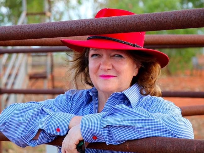 Gina Rinehart comments on the sale of Kidman station. Picture: Supplied