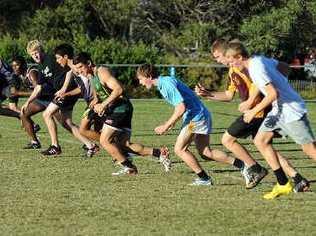 The Siena first XV in training for the finals. Picture: Warren Lynam