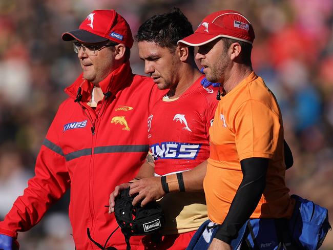 Trainers are under stricter instructions following the NRL’s edict. Picture: Jason McCawley/Getty Images