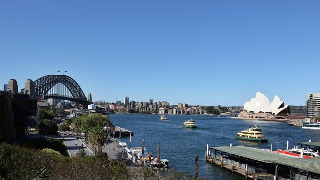 Sydney Harbour, a popular tourist attraction. Picture: Richard Dobson