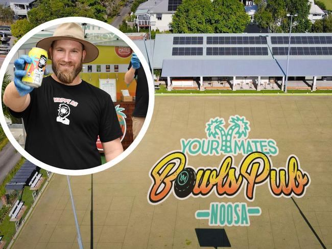 Your Mates Brewing co-founder Matt Hepburn wants to revitalise traditional bowls clubs with new venue.