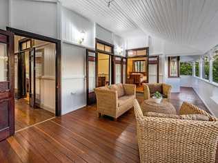 FOR SALE: A simply stunning Queenslander with an impressive history, 42a Branyan Street is on the market for $550,000. Picture: Contributed