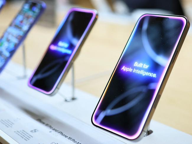 The iPhone is known for its cutting edge tech Mitsubishi is hoping to take advantage of. Picture: Getty.