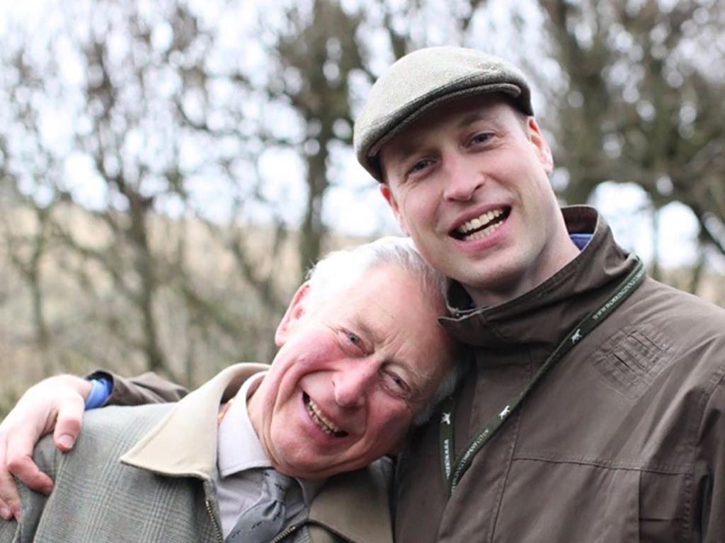 Prince Charles and Prince William.