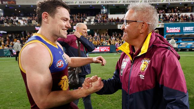 What was the gameplan to stop Lachie Neale? Picture: Getty Images