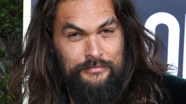 BEVERLY HILLS, CALIFORNIA - JANUARY 05: Jason Momoa attends the 77th Annual Golden Globe Awards at The Beverly Hilton Hotel on January 05, 2020 in Beverly Hills, California.   Jon Kopaloff/Getty Images/AFP == FOR NEWSPAPERS, INTERNET, TELCOS & TELEVISION USE ONLY ==