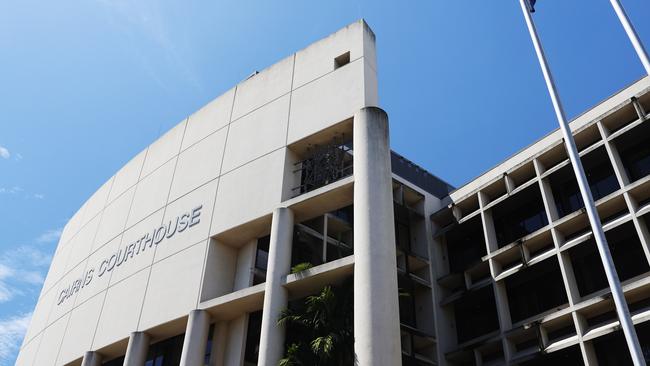 The exterior of the Cairns courthouse. Picture: Brendan Radke