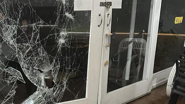 The Woodward St Bakery Cafe in Edge Hill was hit by thieves on Tuesday night. Picture: Woodward St Bakery Cafe