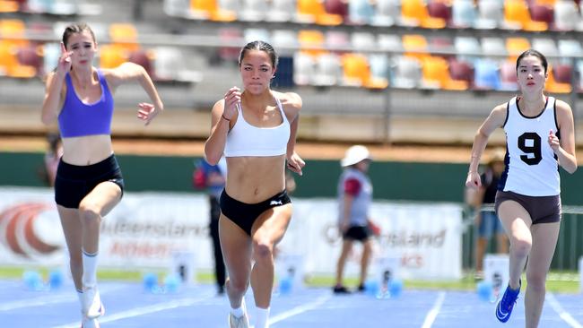 The Queensland All Schools track and field championships at QSAC. Saturday November 2, 2024. Picture, John Gass