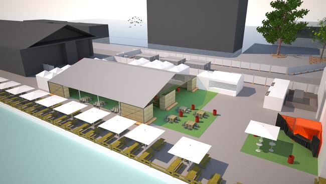 Render of 2015-6 Tasthis yearÕs Taste of Tasmania will be better than ever, with the unveiling of an upgraded outdoor ÔPaddockÕ area where patrons can graze on TassieÕs finest produce.