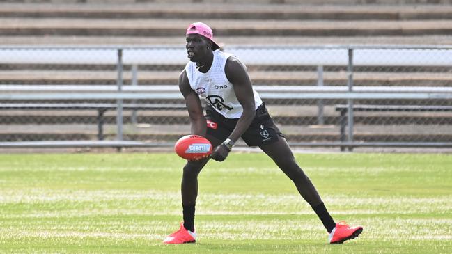 Aliir Aliir signed a four year deal with the Power. Picture: Keryn Stevens