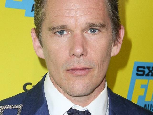 Ethan Hawke arrives at the screening of "Born to Be Blue" during South By Southwest at the Topfer Theatre on Sunday, March 13, 2016, in Austin, Texas. (Photo by Rich Fury/Invision/AP)