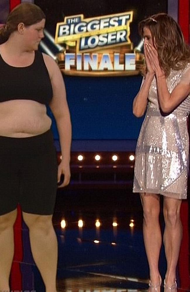 Us Biggest Loser Winner Rachel Frederickson Shocks With 72kg Weight Loss Herald Sun 