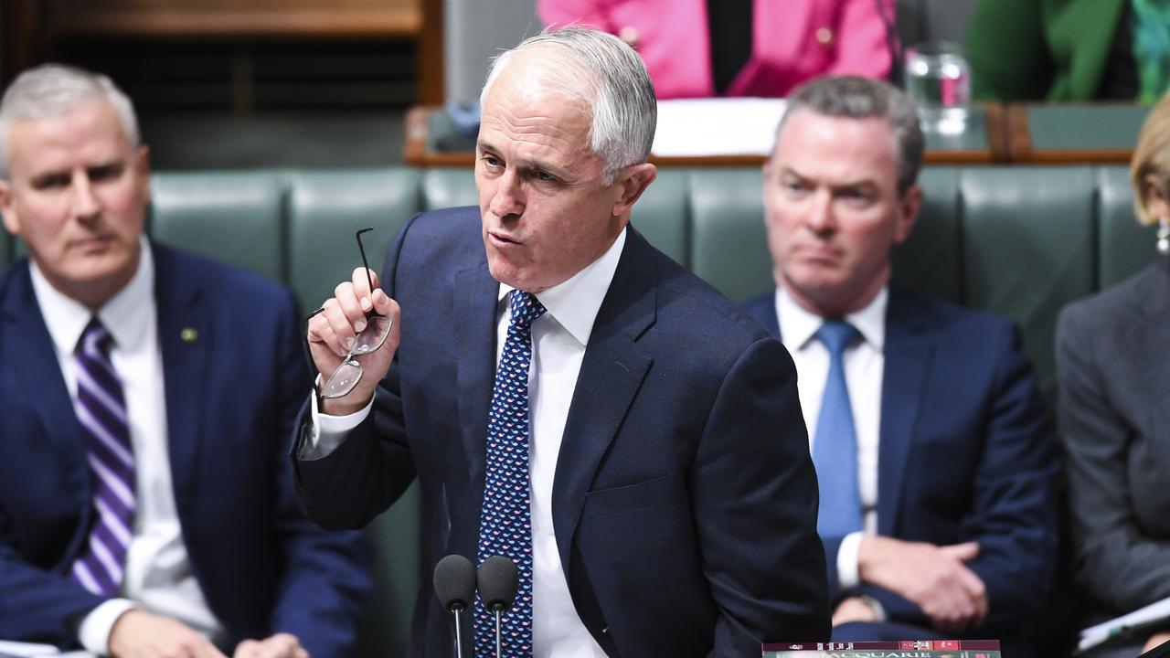 Malcolm Turnbull says negotiations continue on the corporate tax cut. Picture: Lukas Coch/AAP