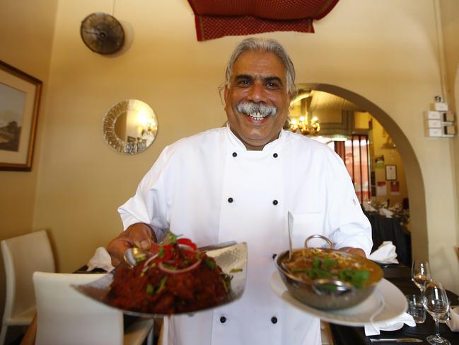 Owner, Rajesh Kalra loves conjuring up his curries. File picture: Bradley Hunter