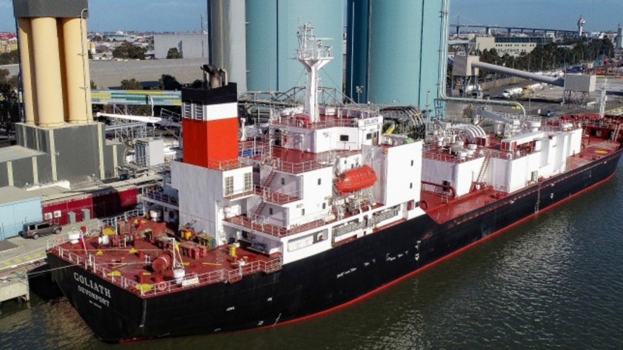 Goliath cement ship allowed back into Port of Devonport | The Mercury