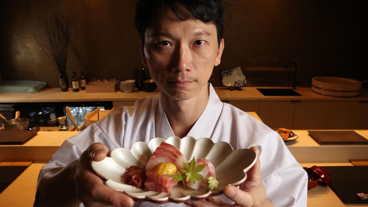 Chef Fumiki Hayashi. Picture: Liam Kidston