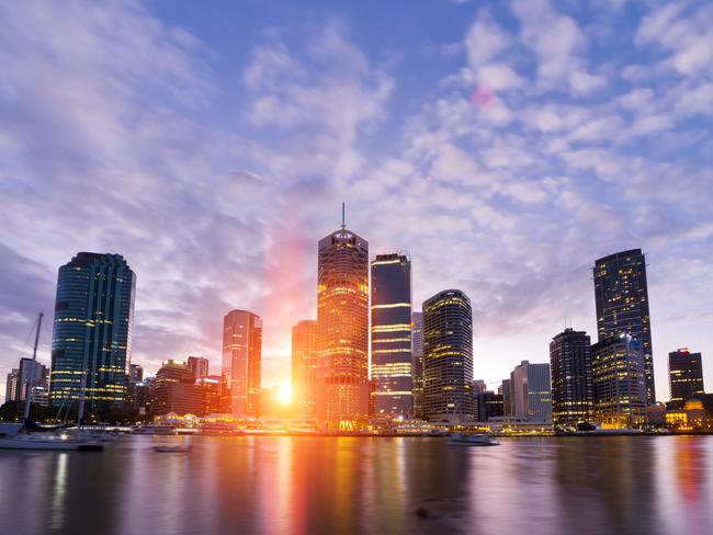 "Sunset in Brisbane, Australia." Picture: iStock