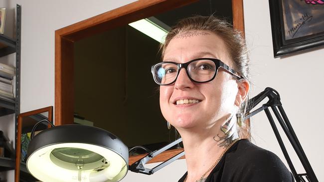 Following the success of a chest tattoo on a woman who had a masectomy that went viral - Darwin City Tattoos artist Mim d'Abbs has had to move studios to keep inline with her new clientele.