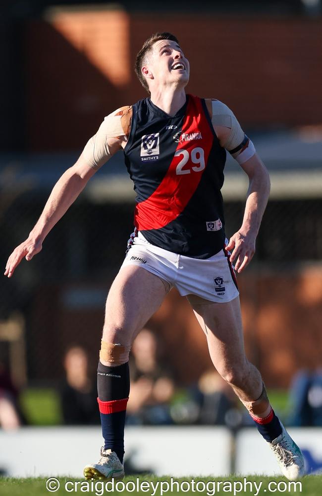 Cooper Keogh in action for the Coburg Lions. Picture: Craig Dooley / craigdooleyphotography.com