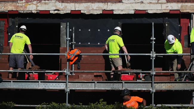 New construction starts are at decade-low levels, as Anthony Albanese pledges to build 1.2 million homes by 2030. Picture: Getty Images