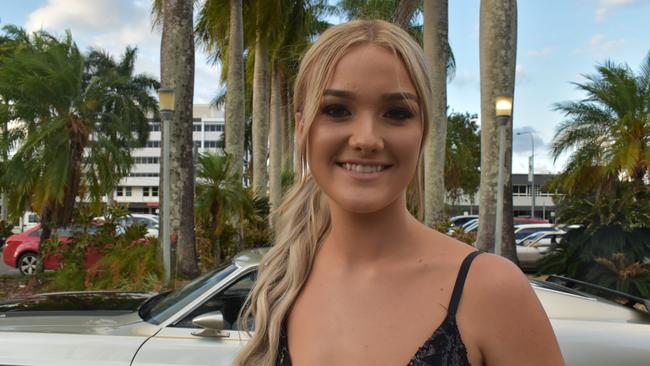 Gabby Martin at the Mackay State High School formal at the MECC, on Wednesday November 18. Picture: Zizi Averill