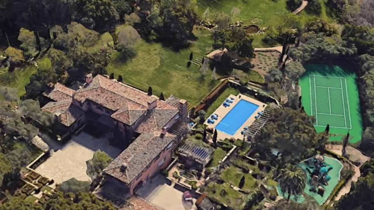 Meghan Markle and Prince Harry’s home in Montecito, in Santa Barbara, California. Picture: Supplied