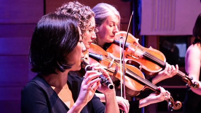 The Australian Haydn Ensemble performing the chamber version of Beethoven's 5th Symphony. Picture: Oliver Miller