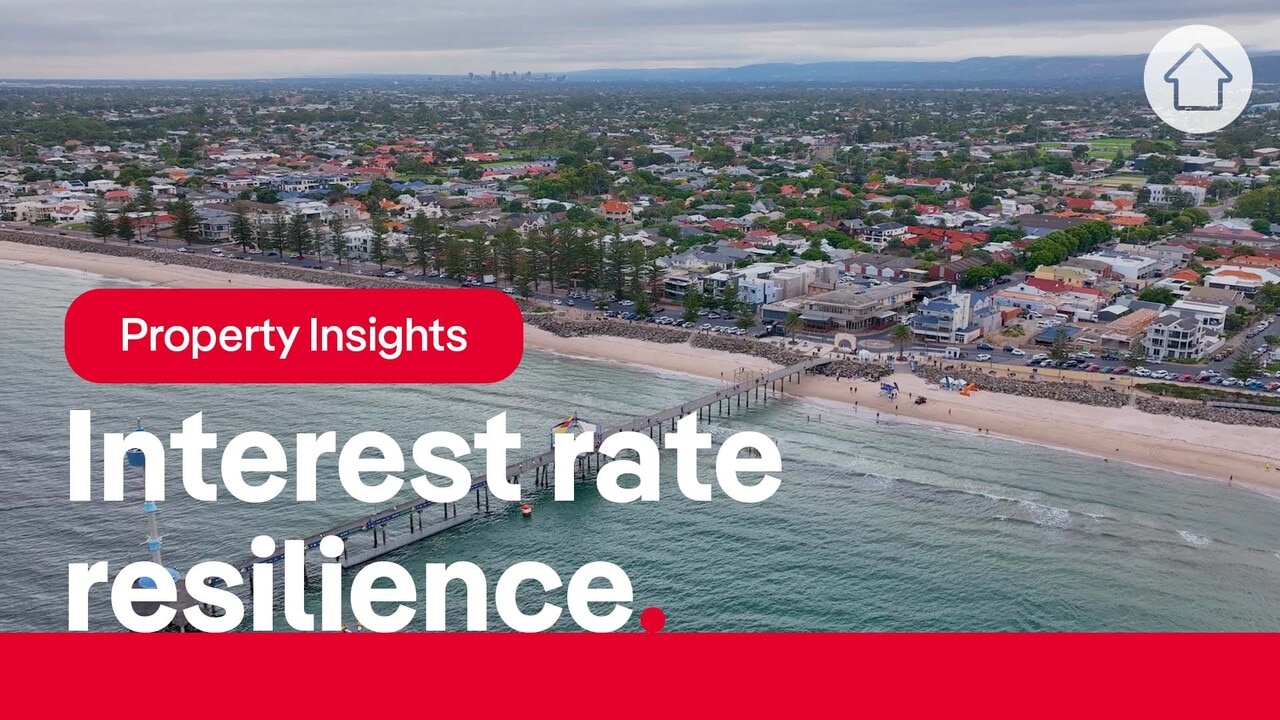 How have Aussie home prices withstood higher interest rates?