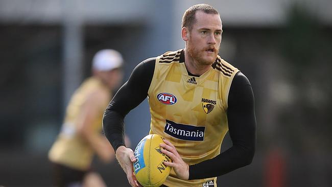 The sporting community is sending positive thoughts to Jarryd Roughead. Picture: Wayne Ludbey