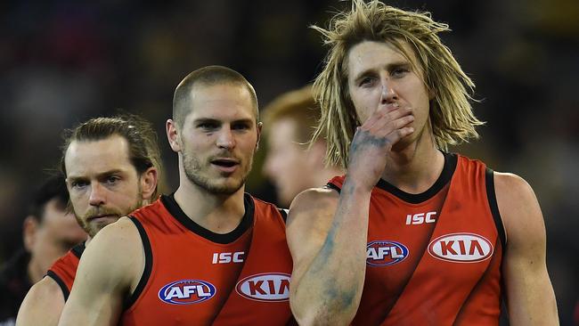 The Bombers squandered a golden chance to play finals. Picture: AAP