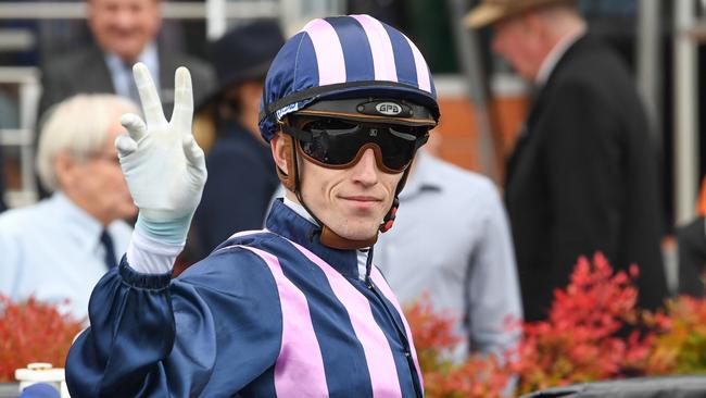 Ben Allen banked a double last Saturday at Caulfield. Picture: Racing Photos via Getty Images