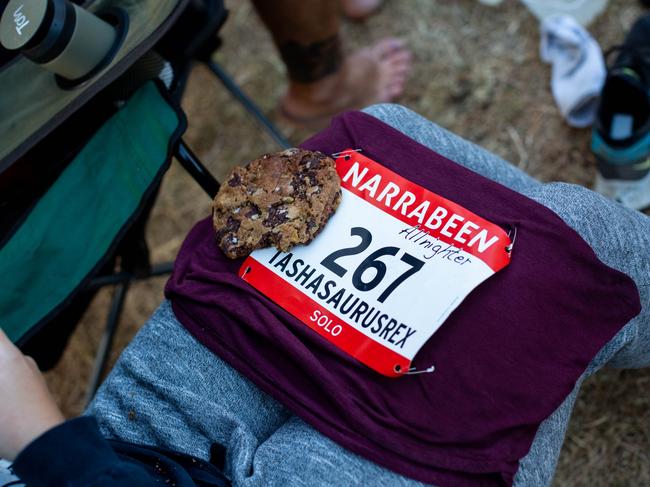 There’s no shortage of snacks waiting for the runners. Picture: Marilia Ogayar