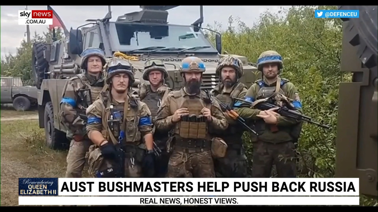 Ukraine releases video thanking Australia for Bushmasters | The Australian