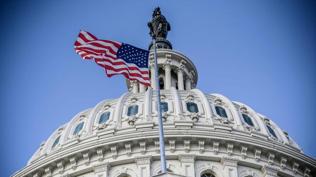 The US Capitol building in Washington. Picture: Eric Baradat/AFP