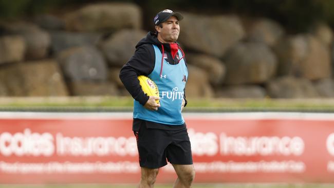 Brad Scott’s hiring as Essendon coach headlined a series of changes at the Bombers this off-season. Picture: Darrian Traynor/Getty Images