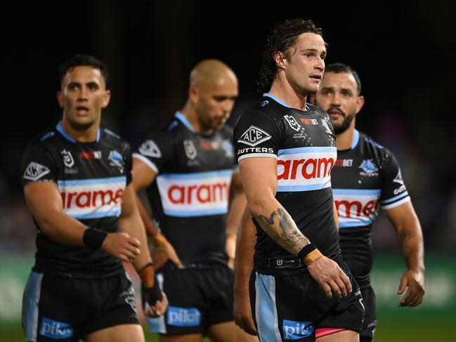 The Sharks’ slump continues, with five losses in their last six games. Picture: Getty Images