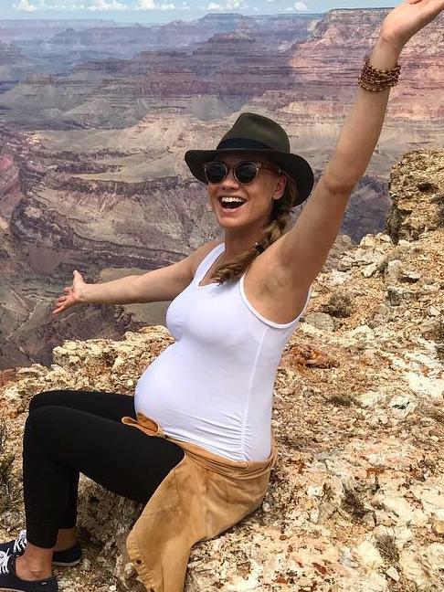 Yvonne at the Grand Canyon. Picture: Instagram