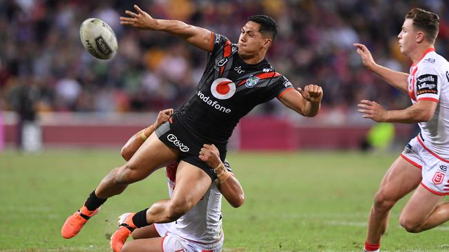 Roger Tuivasa-Sheck was brilliant again for the Warriors. Picture: Getty Images