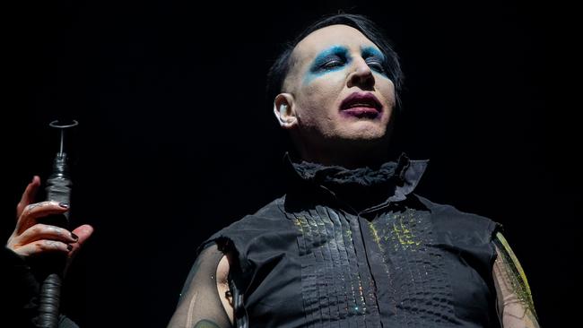 It is still possible the case against Marilyn Manson will proceed, dependant on an amendment the judge said was needed from the accuser. Picture: Suzanne Cordeiro/AFP