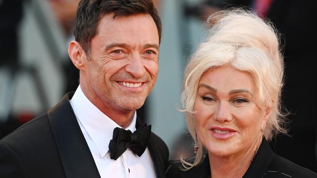 Hugh Jackman and Deborra-Lee Furness.