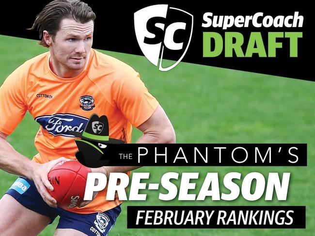 The Phantom's SuperCoach Draft Rankings: February Edition