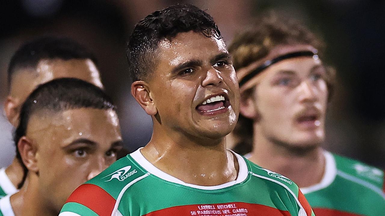 Latrell Mitchell called out the disgusting abuse. (Photo by Cameron Spencer/Getty Images)