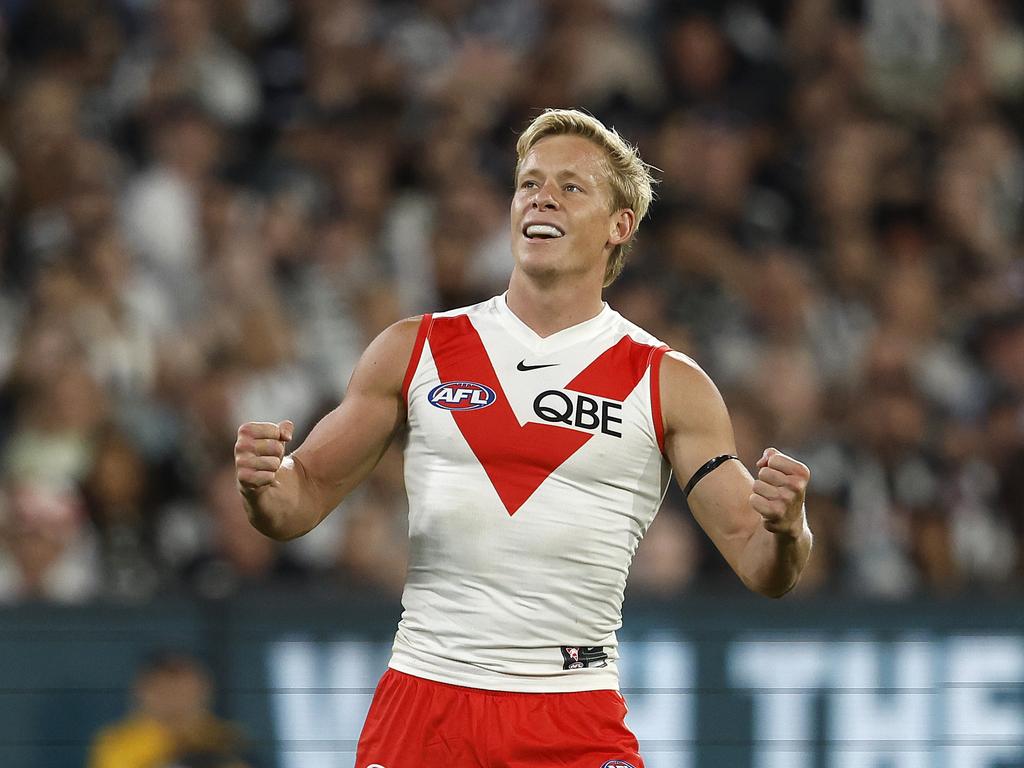 Isaac Heeney has starred for the Swans in their dominant start to 2024. Picture: Phil Hillyard