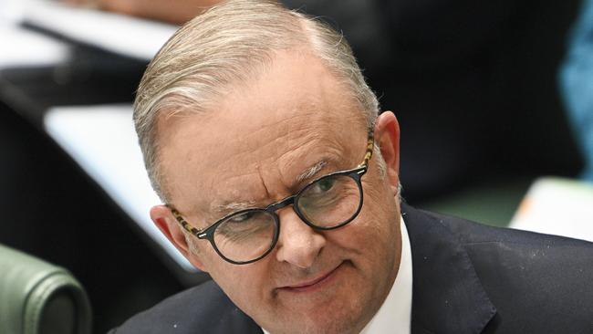 CANBERRA, AUSTRALIA, NewsWire Photos. MARCH 20, 2024: Prime Minister Anthony Albanese during Question Time at Parliament House in Canberra. Picture: NCA NewsWire / Martin Ollman