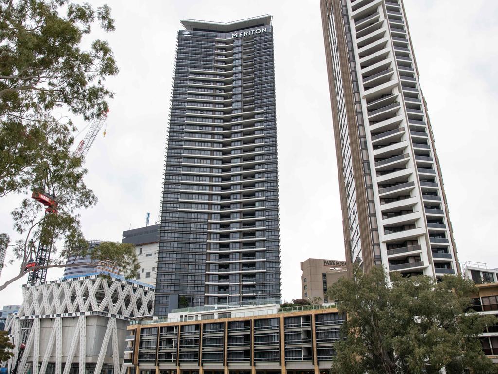 An Apartment in Meriton Apartments George St Parramatta. Picture Thomas Lisson